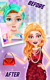 Rich Girl Makeup Dress Up Game Varies with device APK screenshots 1