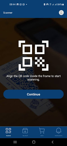 Android application QRTag.it screenshort