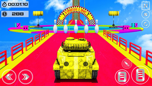Télécharger Gratuit Crazy Tank Stunts: Tank Games APK MOD (Astuce) screenshots 5