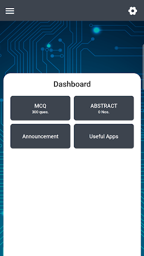 Android application Department Exam MCQ & Abstract screenshort