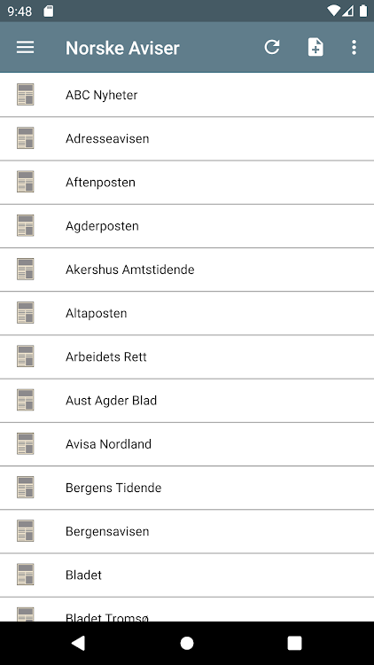 Norske Aviser - 2.2.4.2 - (Android)