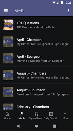 iSign Ministries Screen 2