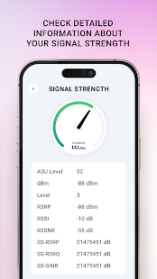Network Signal Refresh & Test Screenshot
