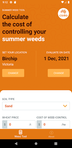 Android application Summer Weed Tool screenshort
