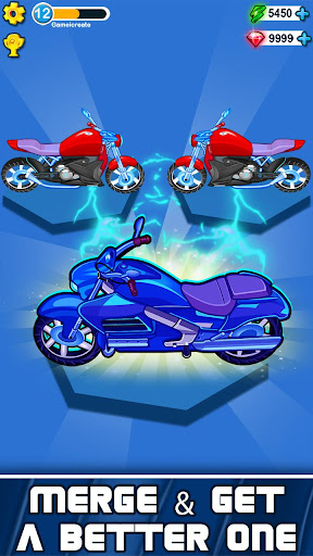 Merge Bike Idle Games