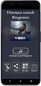 Captura de Pantalla 2 Dinosaurio sonidos android