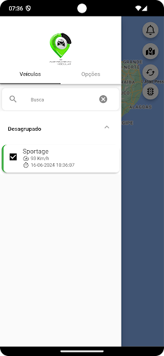 Drive Tracker Screen 2