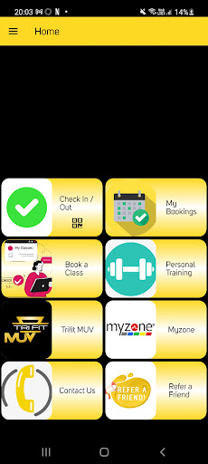myTriFit Screen 3