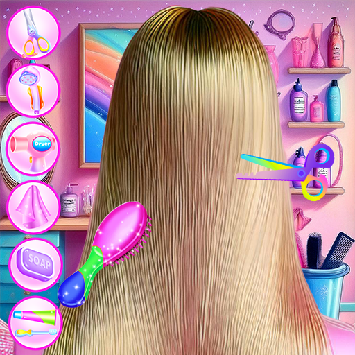Glam Girl Hair Salon Makeover Télécharger sur Windows