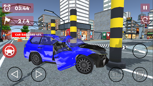 Car Crash Test Simulator Games