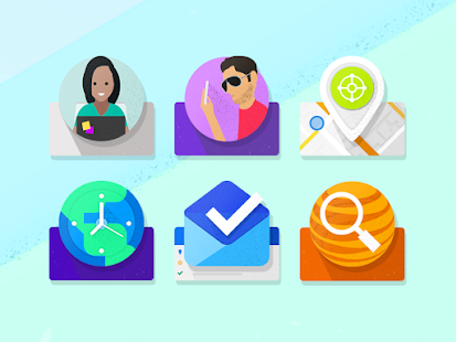 ภาพหน้าจอของ Deep Icon Pack