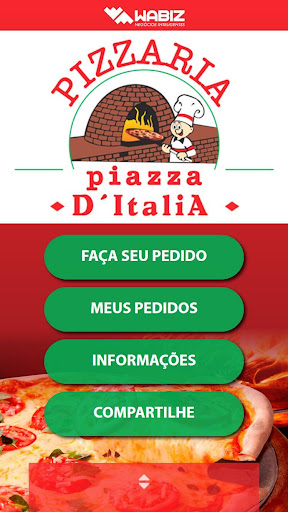 Android application Pizzaria D'Itália Bertioga screenshort
