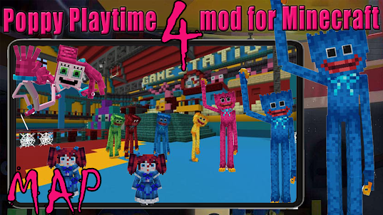 Mod Poppy Playtime Minecraft