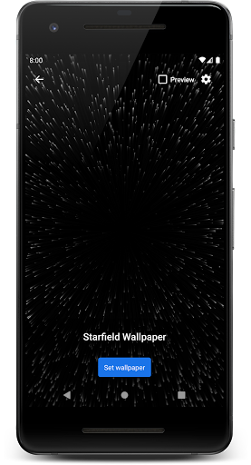 Starfield Wallpaper