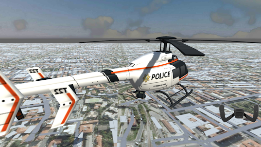 Helicopter Police Fly Game 3D