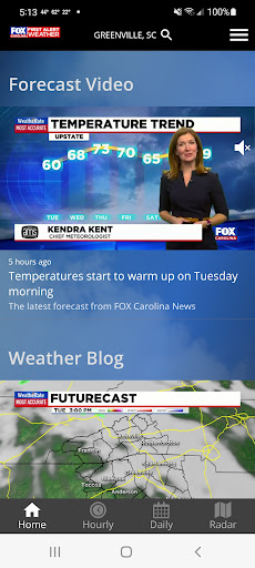 FOX Carolina Weather Screen 2