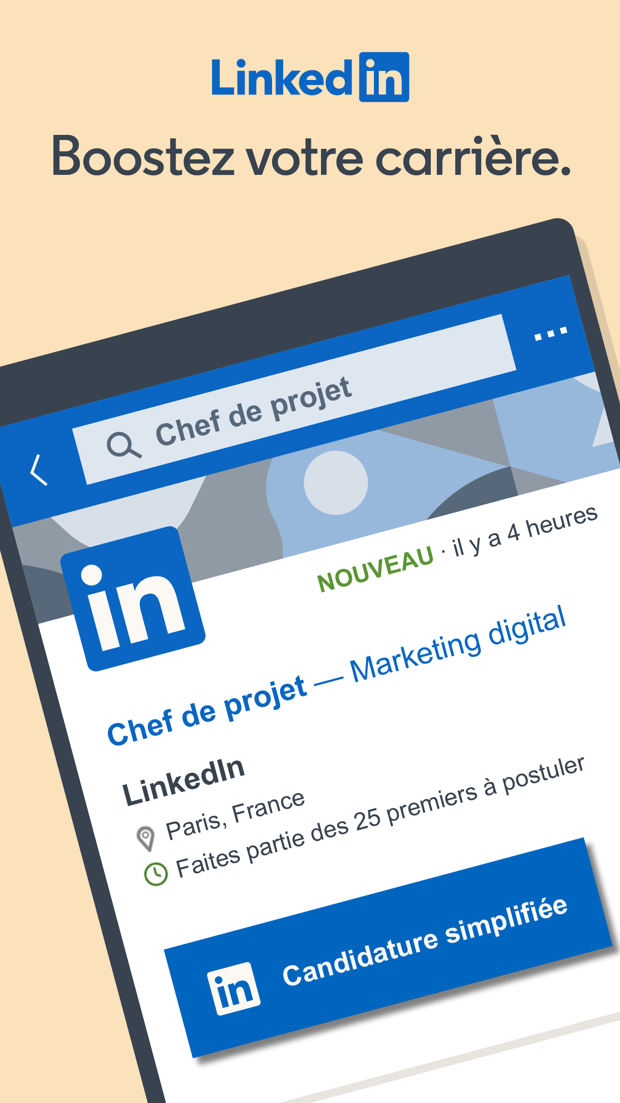 Android application LinkedIn: Jobs & Business News screenshort