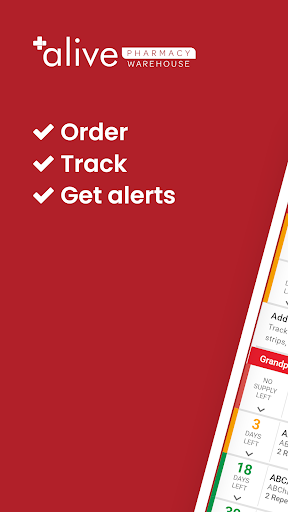Android application Alive Pharmacy Warehouse App screenshort