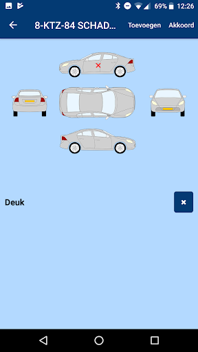 RentWise inname- uitgifteapp Screen 3