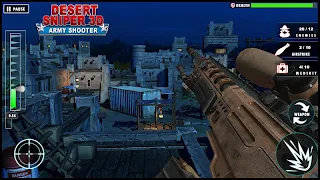 Desert War Sniper Shooter 3D - Screenshot 2