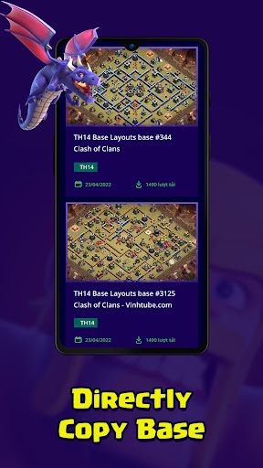 Android application Vinhtube – Base Layouts screenshort