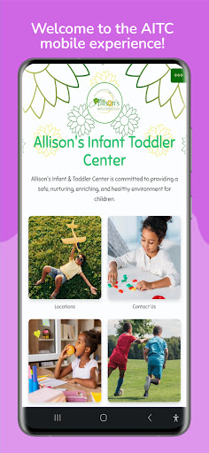 Android application Allison Infant & Toddler screenshort