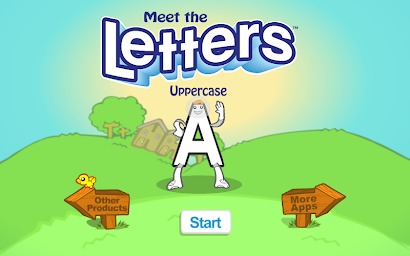 Meet the Letters - Uppercase  Game