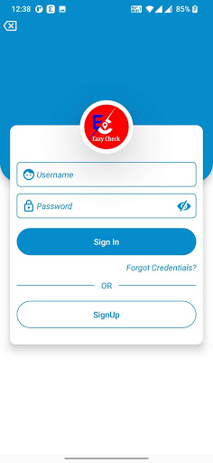 Android application Eazy Check screenshort