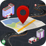GPS Route Finder Live Earth Maps Navigation icon