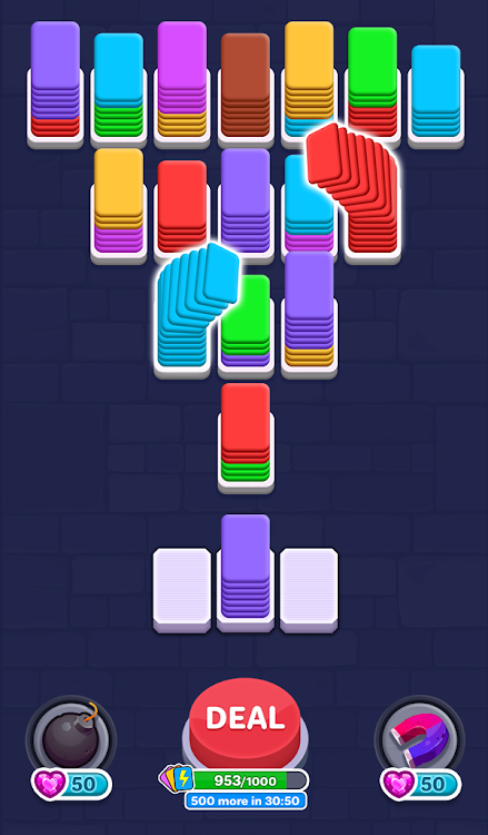 Card Shuffle: Color Sorting 3D - 1.6 - (Android)
