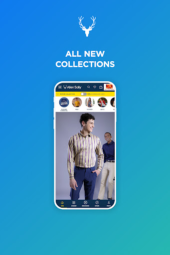 Android application Allen Solly Shopping App screenshort