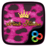 Pink Glitter GO Launcher Theme icon