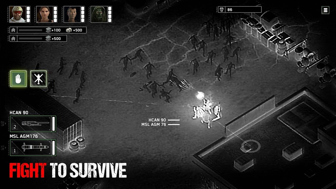 تحميل لعبة Zombie Gunship Survival مهكرة للاندرويد