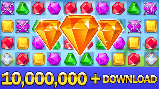 Jewel Crush Match 3 Legend (MOD, Coins) free on android 5.5.7 5