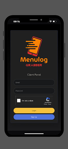 Android application MenulogGrabber screenshort