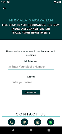 Android application Nirmala Narayanan screenshort
