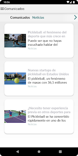 The Garden Pickleball Club Screen 3