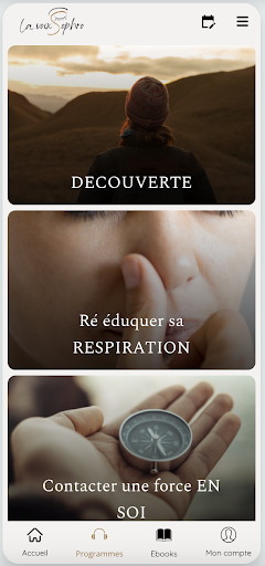 La Voix Sophro Screen 3
