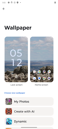 Screenshot of Moto Interactive Wallpaper