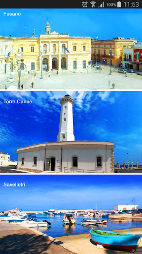 Android application FASANO terra e mare screenshort
