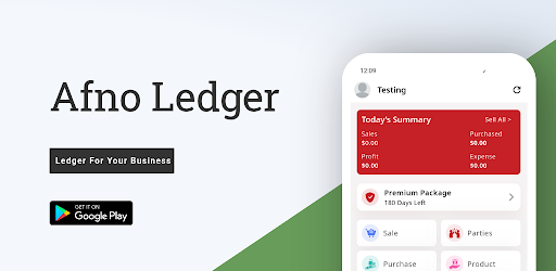 Afno Ledger - POS & Inventory