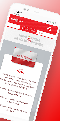 Sócio Gipão Screen 2