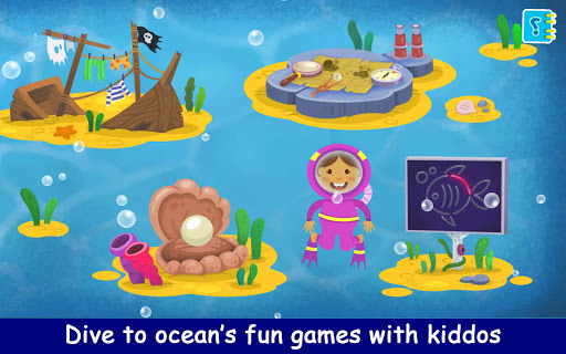 Kiddos under the Sea : Fun Early Learning Games 1.0.3 screenshots 3