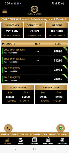 RC Bullion Screen 3