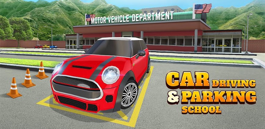 Car Driving & Parking School Apk Download background