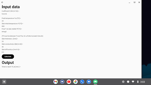 Heat Conduction Transient 1D