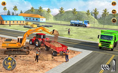 JCB Road Construction Game Sim