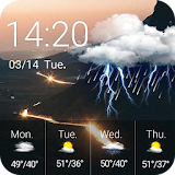Weather Clock Widget Bright icon