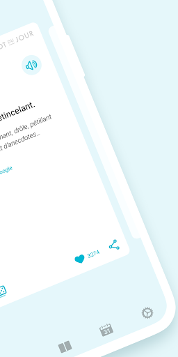 Mot du jour — Dictionnaire Screen 3