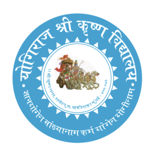 Yogiraj Shree Krishna Vidyalay logo